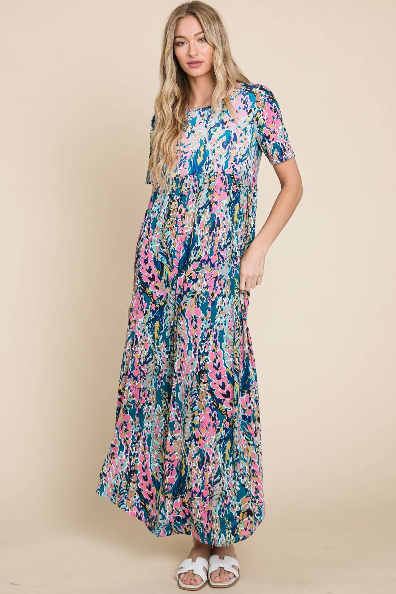 DA1511 Loose Summer Maxi Dress