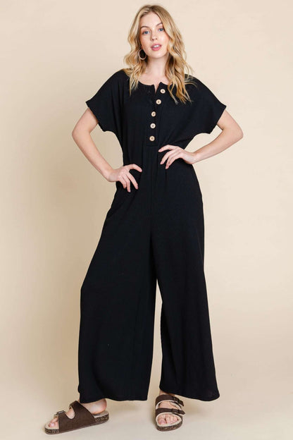 DA1563 RIBBED JUMPSUIT