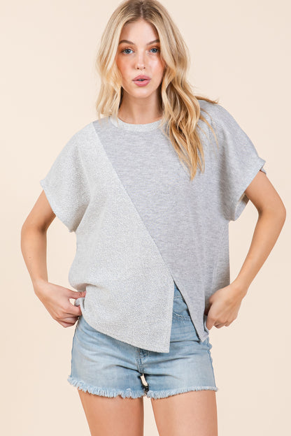 TA2289 ASYMMETRIC CLASSIC TEE